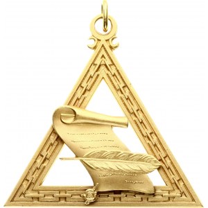 Germany. Triangle Medal of the Great German Masonic Lodge (20 cent.))