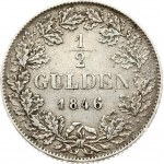 Wurttemberg 1/2 Gulden 1846
