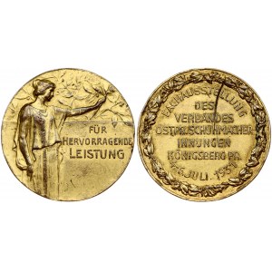 Konigsberg Medal 1931 For Excellent Management