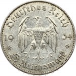 Germany 5 Reichsmark 1934 J Potsdam