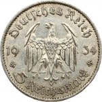 Germany 5 Reichsmark 1934 G Potsdam