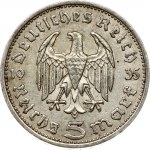 Germany 5 Reichsmark 1935 E Hindenburg