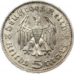 Germany 5 Reichsmark 1936 D Hindenburg