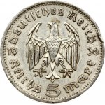 Germany 5 Reichsmark 1936 A Hindenburg