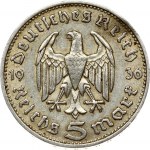 Germany 5 Reichsmark 1936 J Hindenburg