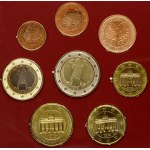 Germany 1 Cent - 2 Euro 2002 Set Lot of 8 Coins