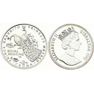 Gibraltar 2 Crown 1993 Japanese Royal Wedding