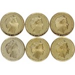 Gibraltar 1 Crown 2019 Battle 1939-1945 SET Lot of 6 Coins