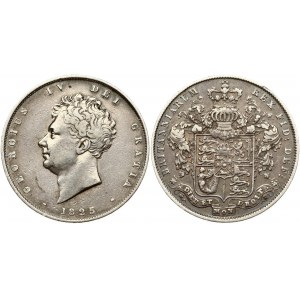 Great Britain 1/2 Crown 1825