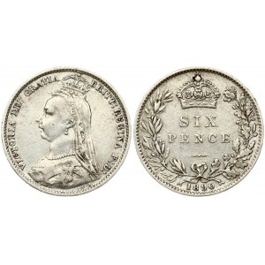 Great Britain 6 Pence 1890