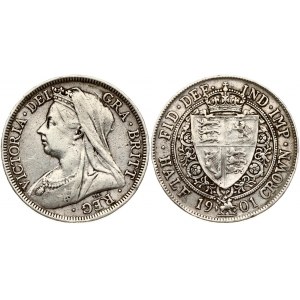 Great Britain 1/2 Crown 1901