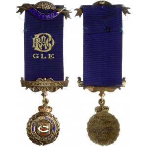 Masonic Medal 1942 Saint Lawrence