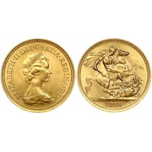 Great Britain Sovereign 1974
