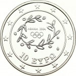 Greece 10 Euro 2004 Javelin Throw