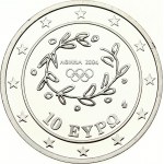 Greece 10 Euro 2004 Long Jump