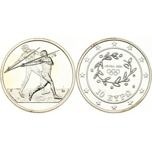 Greece 10 Euro 2004 Javelin Throw