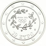 Greece 10 Euro 2004 Handball