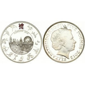 Great Britain 5 Pounds 2012 London Olympics