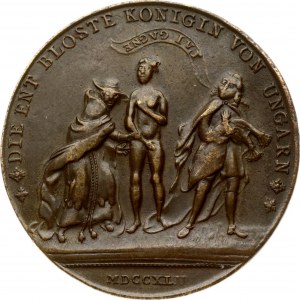 Satiric Medal 1742 War of the Austrian Secession