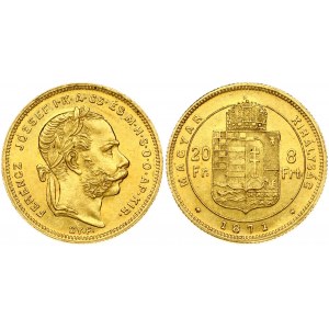 Hungary 20 Francs - 8 Forint 1871 GYF
