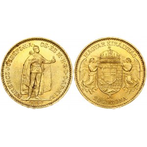 Hungary 20 Korona 1897 KB