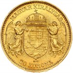 Hungary 20 Korona 1898 KB