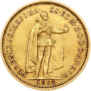 Hungary 10 Korona 1902 KB