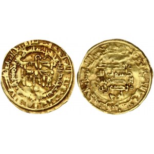 Samanids Gold Dinar Mansur