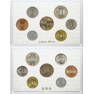 Japan 1 - 500 Yen ND (2023) World Money Fair SET Lot of 6 Coins & Token