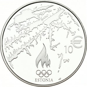 Estonia 10 Euro 2014 XXII Olympic Winter Games