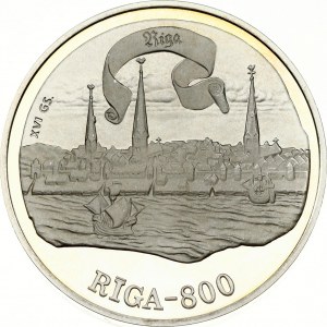 Latvia 10 Latu 1996 16th Century Riga