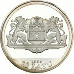 Latvia 10 Latu 1998 20th Century Riga