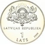 Latvia 1 Lats 2000 For the Children of the World