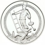 Latvia 1 Lats 2008 Lucky coin