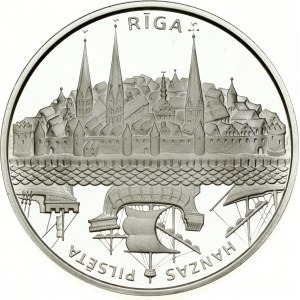 Latvia 1 Lats 2011 Riga