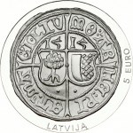Latvia 5 Euro 2015 500 years of Livonian ferding