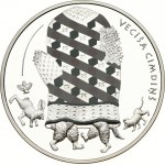Latvia 5 Euro 2017 Fairy Tale Coin III The Old Man's Mitten