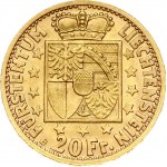 Liechtenstein 20 Franken 1946 B