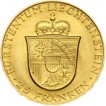 Liechtenstein 25 Franken 1956