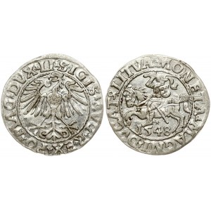 Lithuania Polgrosz 1548 Vilnius (R) LI/LITVA