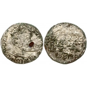 Trojak 1580 Vilnius Old Forgery