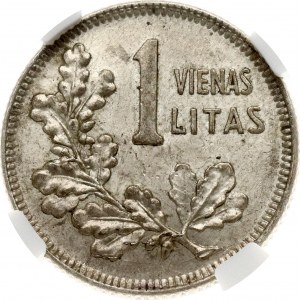 Lithuania 1 Litas 1925 NGC MS 61