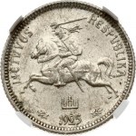 Lithuania 1 Litas 1925 NGC MS 61