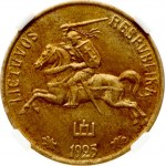 Lithuania 10 Centu 1925 NGC MS 64