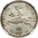 Lithuania 2 Litu 1925 NGC AU 58