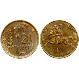 Lithuania 20 Centu 1925