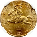 Lithuania 20 Centu 1925 NGC MS 65