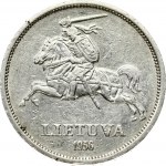 Lithuania 5 Litai 1936 Jonas Basanavicius