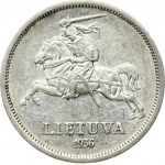 Lithuania 5 Litai 1936 Basanavicius