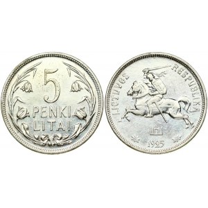 Lithuania 5 Litai 1925